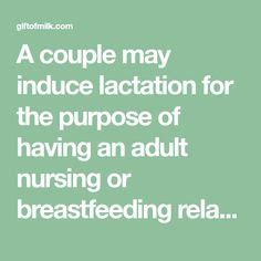 adult nursing relationship inducing lactation